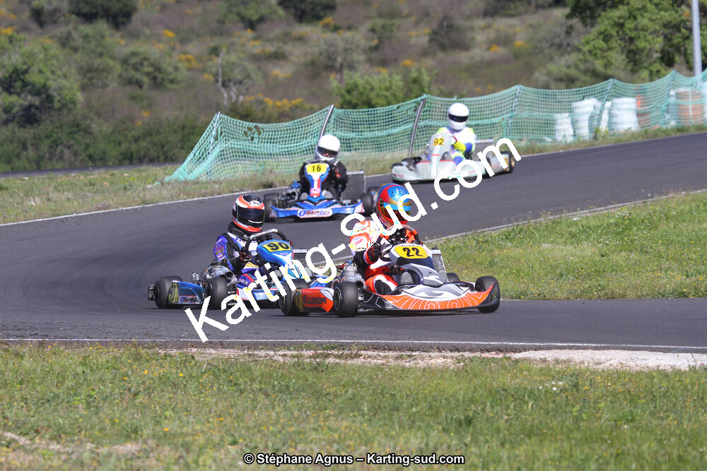 8 & 9/04/2017 : 2ème manche du Championnat du Sud 2017 à Ganges (Photos Stéphane Agnus) 2017 — karting