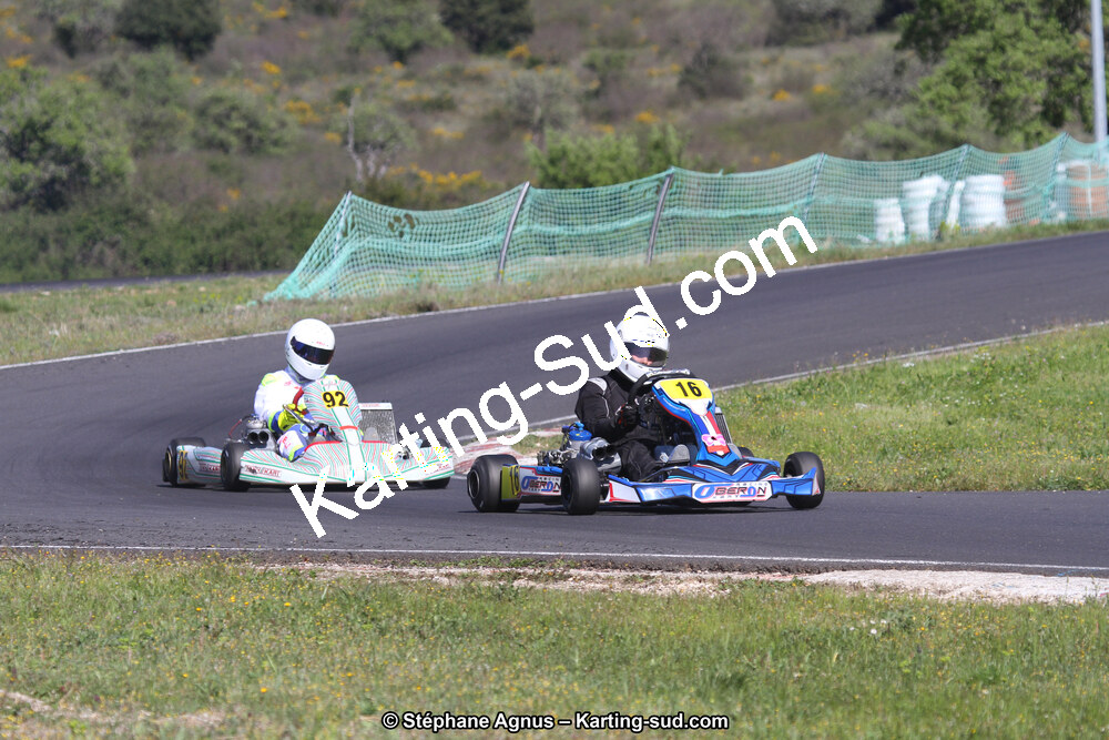 8 & 9/04/2017 : 2ème manche du Championnat du Sud 2017 à Ganges (Photos Stéphane Agnus) 2017 — karting