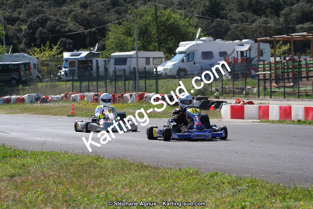8 & 9/04/2017 : 2ème manche du Championnat du Sud 2017 à Ganges (Photos Stéphane Agnus) 2017 — karting