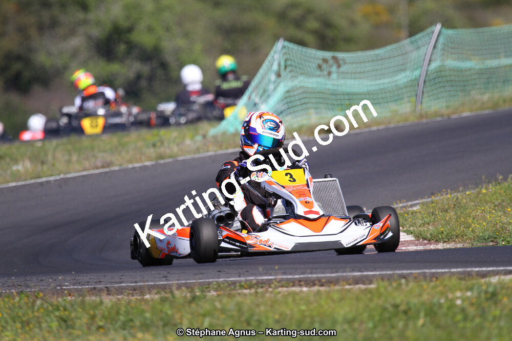 8 & 9/04/2017 : 2ème manche du Championnat du Sud 2017 à Ganges (Photos Stéphane Agnus) 2017 — karting