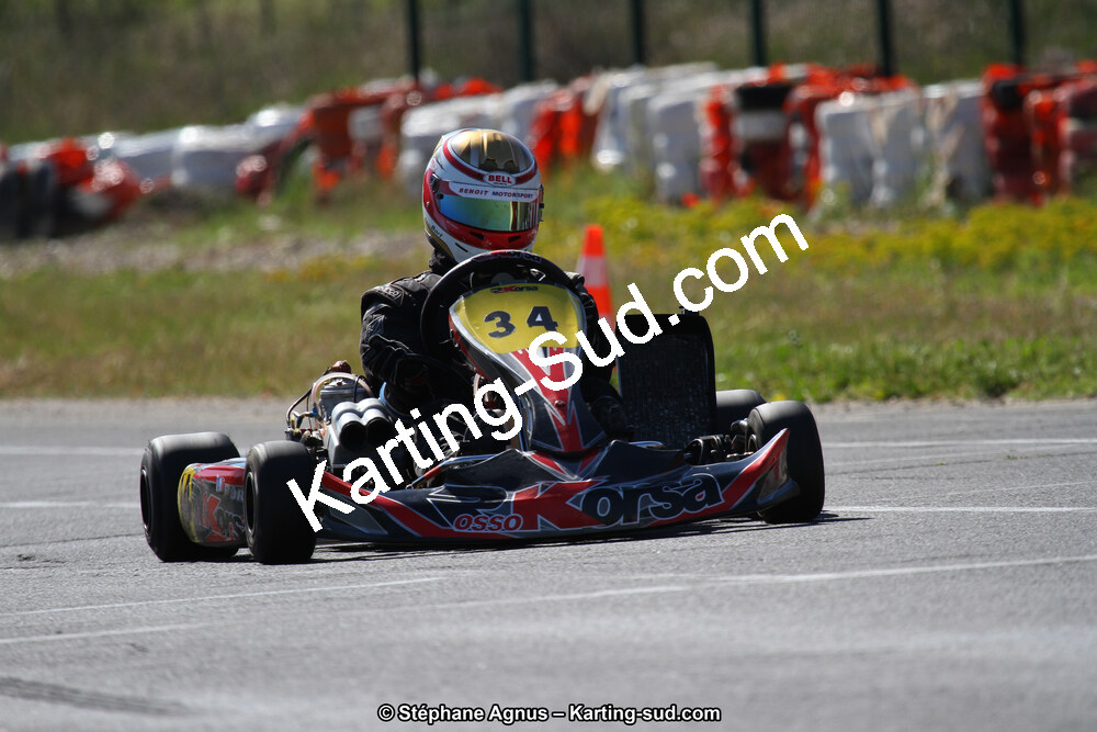 8 & 9/04/2017 : 2ème manche du Championnat du Sud 2017 à Ganges (Photos Stéphane Agnus) 2017 — karting