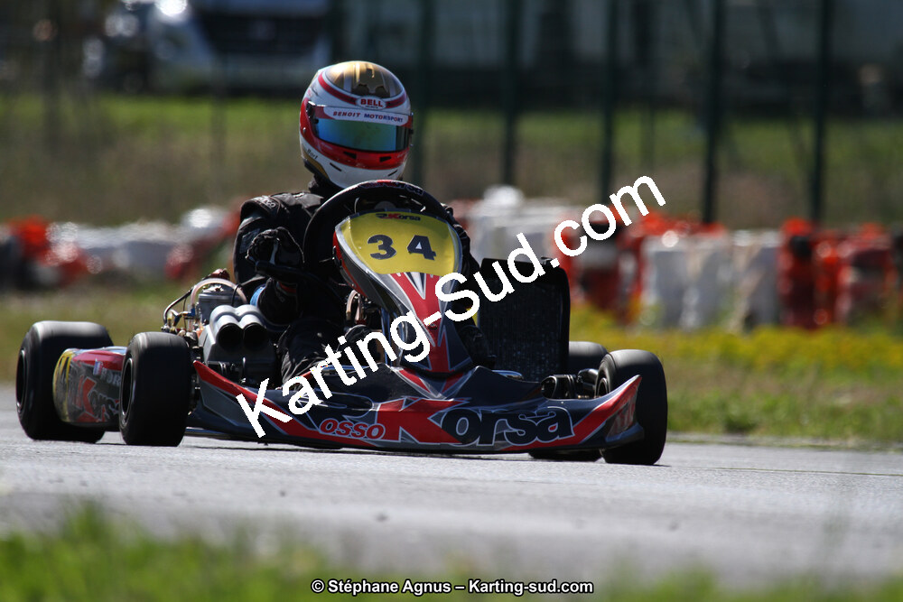 8 & 9/04/2017 : 2ème manche du Championnat du Sud 2017 à Ganges (Photos Stéphane Agnus) 2017 — karting