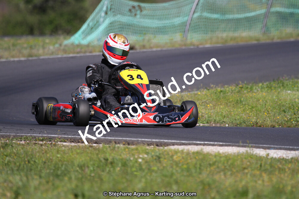 8 & 9/04/2017 : 2ème manche du Championnat du Sud 2017 à Ganges (Photos Stéphane Agnus) 2017 — karting