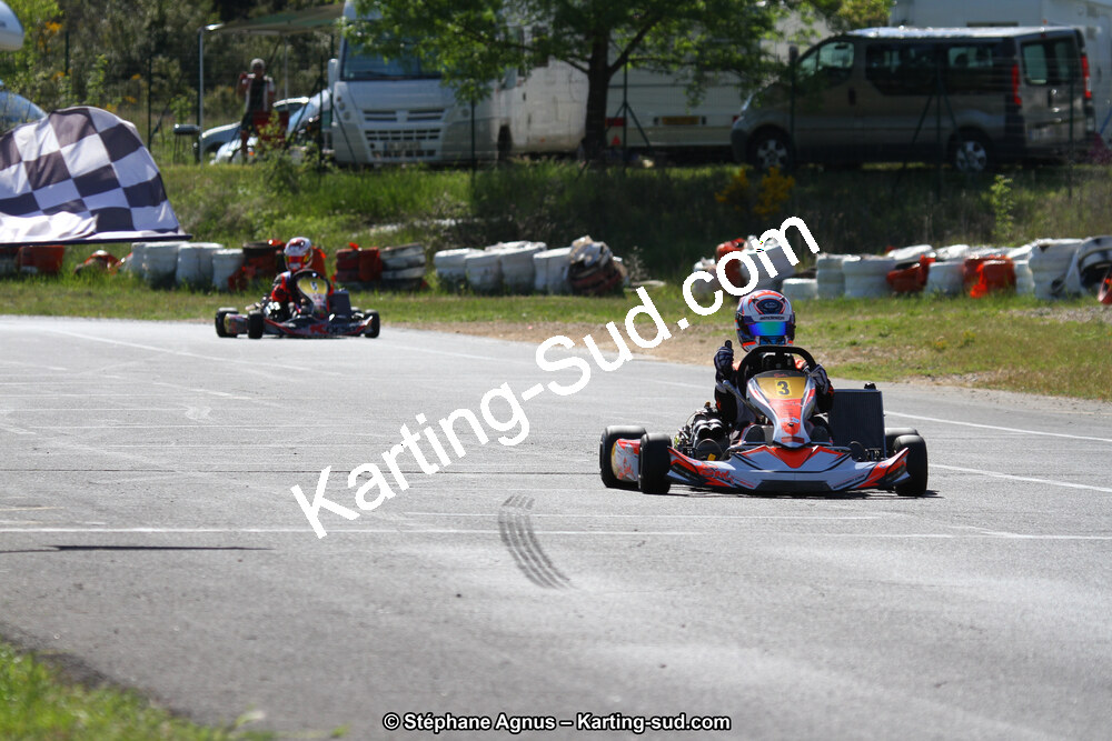 8 & 9/04/2017 : 2ème manche du Championnat du Sud 2017 à Ganges (Photos Stéphane Agnus) 2017 — karting