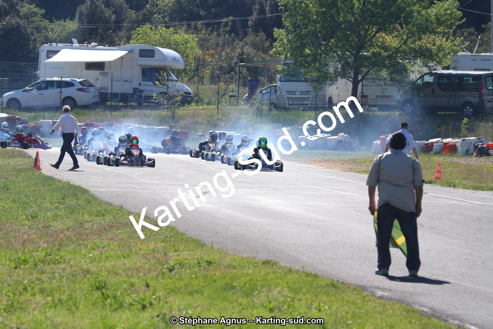 8 & 9/04/2017 : 2ème manche du Championnat du Sud 2017 à Ganges (Photos Stéphane Agnus) 2017 — karting