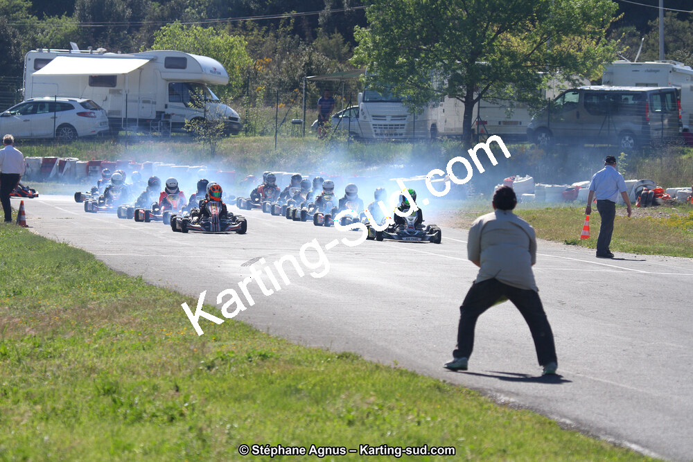 8 & 9/04/2017 : 2ème manche du Championnat du Sud 2017 à Ganges (Photos Stéphane Agnus) 2017 — karting