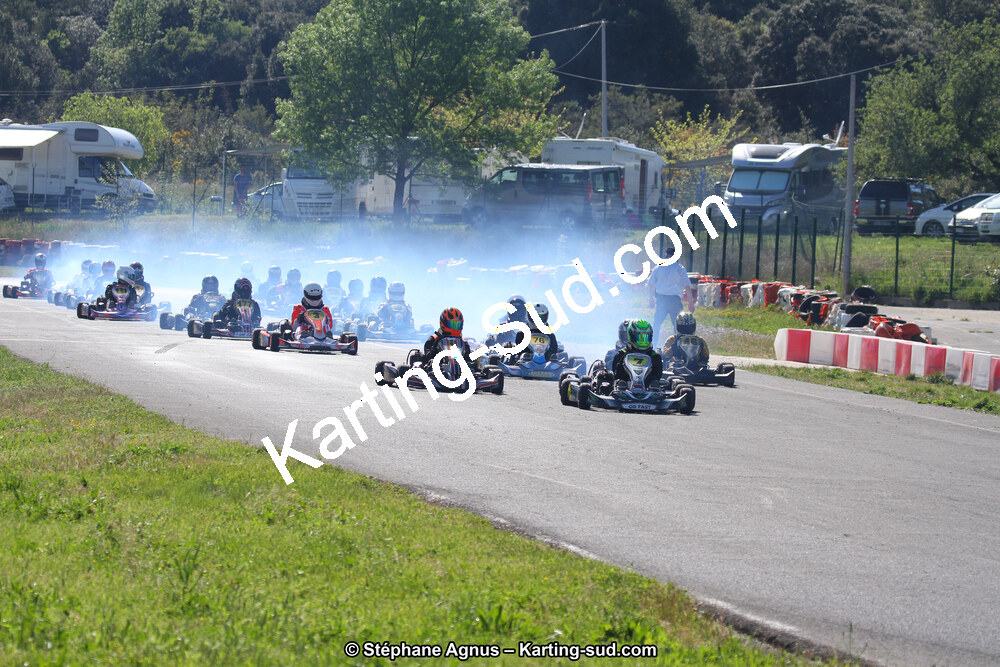 8 & 9/04/2017 : 2ème manche du Championnat du Sud 2017 à Ganges (Photos Stéphane Agnus) 2017 — karting