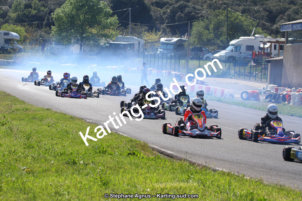 8 & 9/04/2017 : 2ème manche du Championnat du Sud 2017 à Ganges (Photos Stéphane Agnus) 2017 — karting