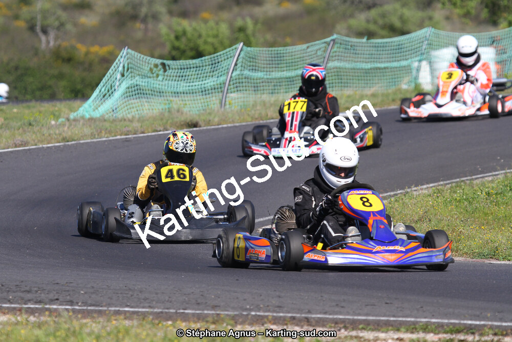 8 & 9/04/2017 : 2ème manche du Championnat du Sud 2017 à Ganges (Photos Stéphane Agnus) 2017 — karting