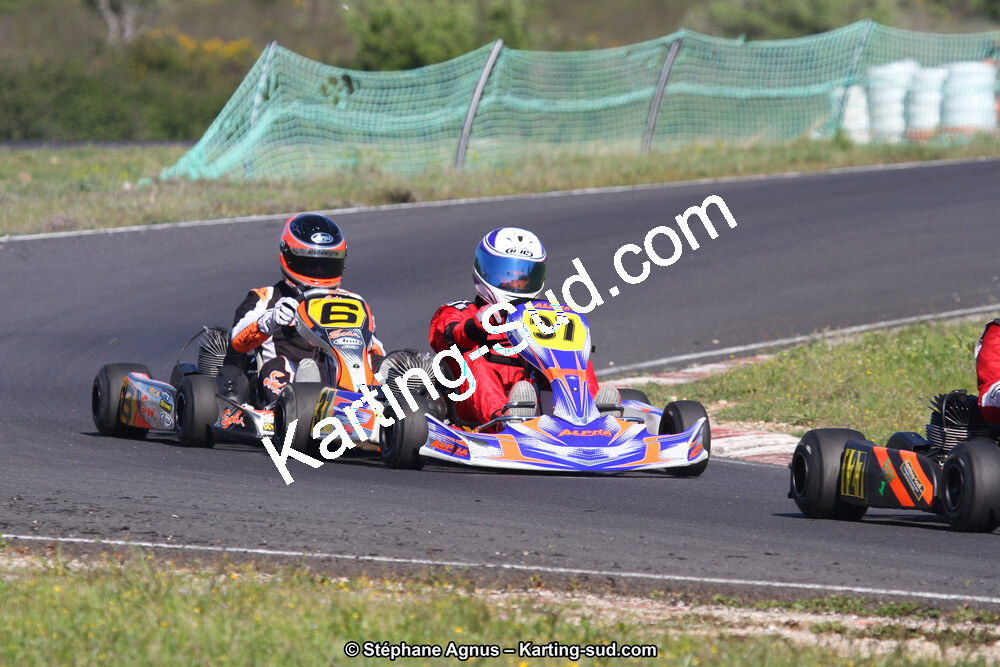 8 & 9/04/2017 : 2ème manche du Championnat du Sud 2017 à Ganges (Photos Stéphane Agnus) 2017 — karting