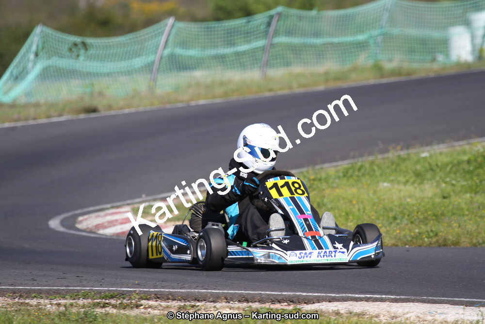 8 & 9/04/2017 : 2ème manche du Championnat du Sud 2017 à Ganges (Photos Stéphane Agnus) 2017 — karting