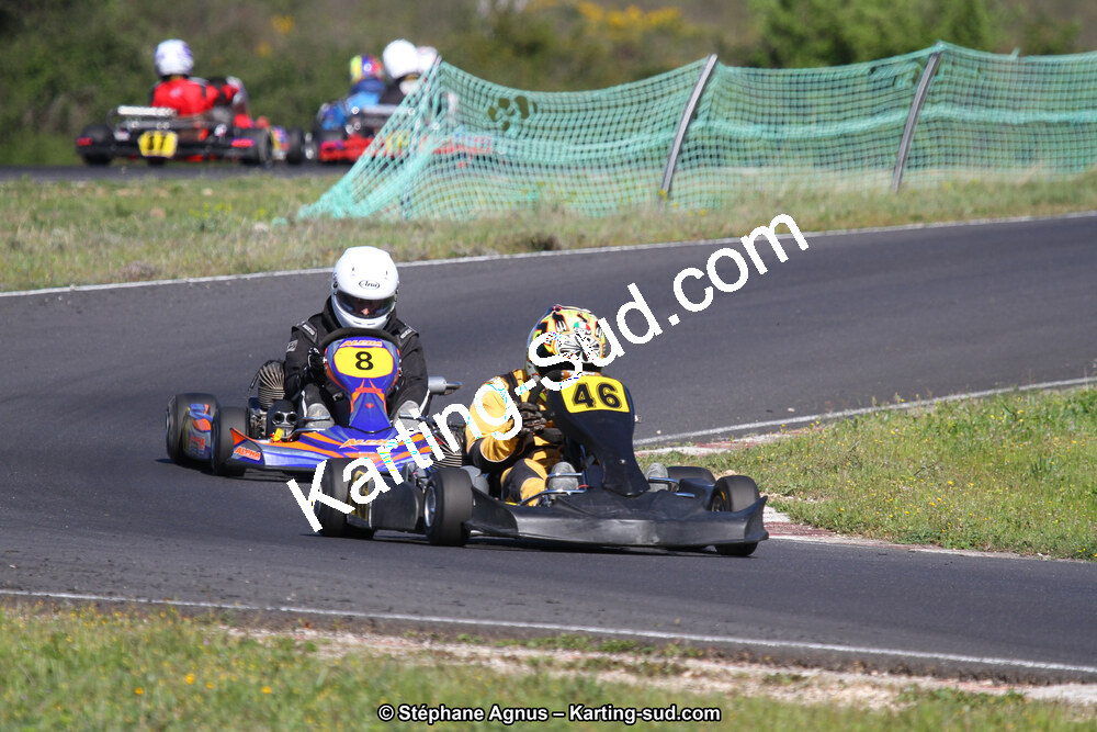 8 & 9/04/2017 : 2ème manche du Championnat du Sud 2017 à Ganges (Photos Stéphane Agnus) 2017 — karting