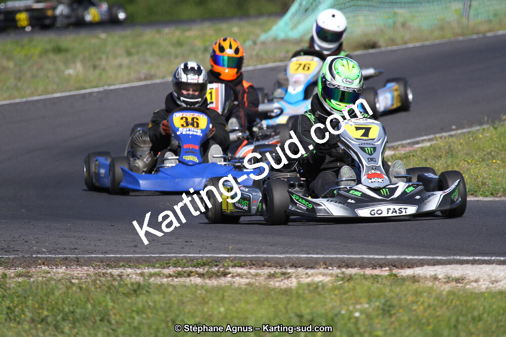 8 & 9/04/2017 : 2ème manche du Championnat du Sud 2017 à Ganges (Photos Stéphane Agnus) 2017 — karting