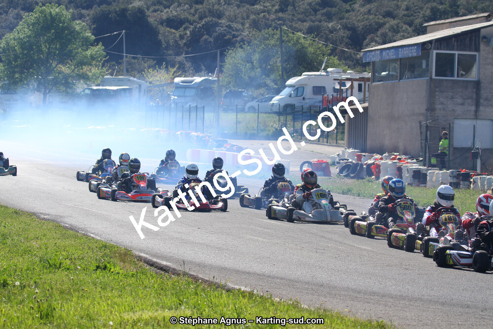 8 & 9/04/2017 : 2ème manche du Championnat du Sud 2017 à Ganges (Photos Stéphane Agnus) 2017 — karting