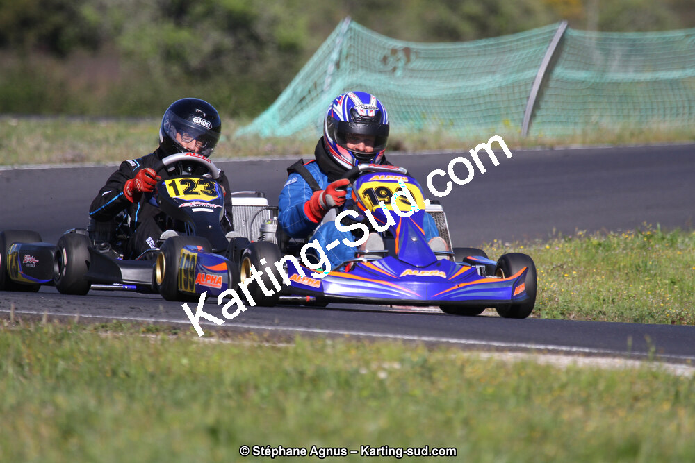 8 & 9/04/2017 : 2ème manche du Championnat du Sud 2017 à Ganges (Photos Stéphane Agnus) 2017 — karting