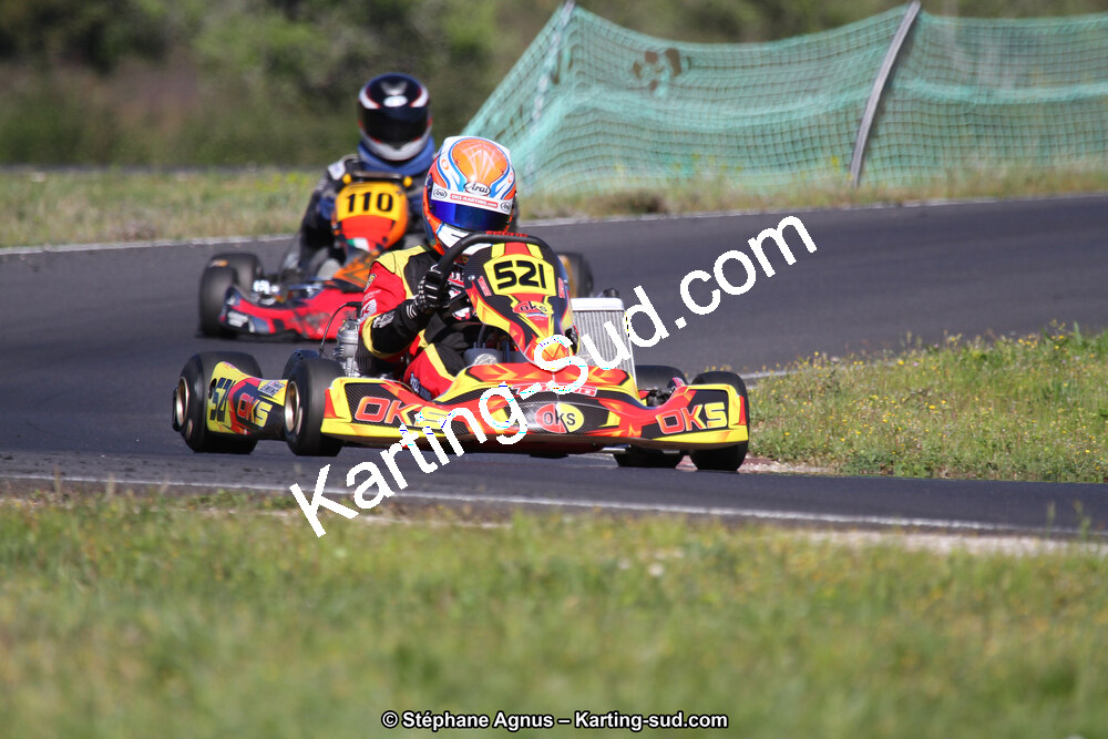 8 & 9/04/2017 : 2ème manche du Championnat du Sud 2017 à Ganges (Photos Stéphane Agnus) 2017 — karting