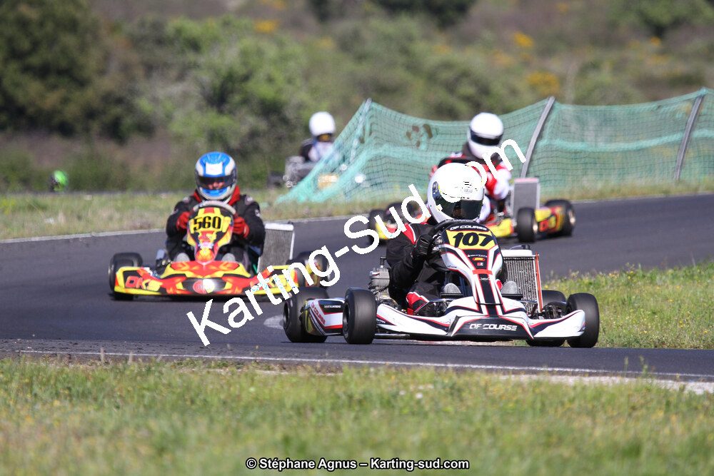 8 & 9/04/2017 : 2ème manche du Championnat du Sud 2017 à Ganges (Photos Stéphane Agnus) 2017 — karting
