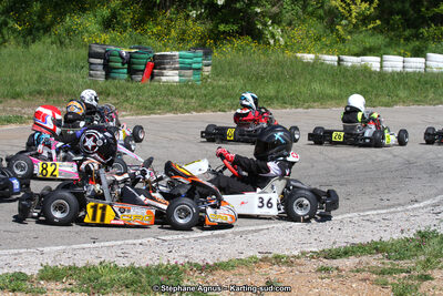 29 & 30/04/2017 : 3ème manche du Championnat du Sud 2017 à Alès et Championnat de Ligue Rhône-Alpes (Photos Stéphane Agnus) 2017 — karting
