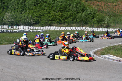 29 & 30/04/2017 : 3ème manche du Championnat du Sud 2017 à Alès et Championnat de Ligue Rhône-Alpes (Photos Stéphane Agnus) 2017 — karting