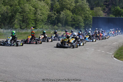 29 & 30/04/2017 : 3ème manche du Championnat du Sud 2017 à Alès et Championnat de Ligue Rhône-Alpes (Photos Stéphane Agnus) 2017 — karting