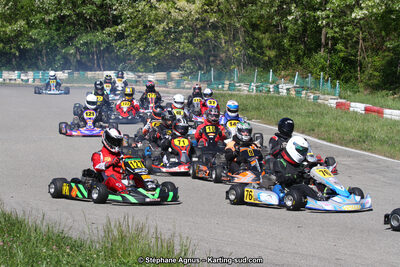 29 & 30/04/2017 : 3ème manche du Championnat du Sud 2017 à Alès et Championnat de Ligue Rhône-Alpes (Photos Stéphane Agnus) 2017 — karting