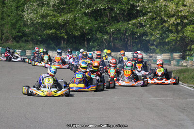 29 & 30/04/2017 : 3ème manche du Championnat du Sud 2017 à Alès et Championnat de Ligue Rhône-Alpes (Photos Stéphane Agnus) 2017 — karting