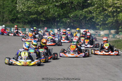 29 & 30/04/2017 : 3ème manche du Championnat du Sud 2017 à Alès et Championnat de Ligue Rhône-Alpes (Photos Stéphane Agnus) 2017 — karting