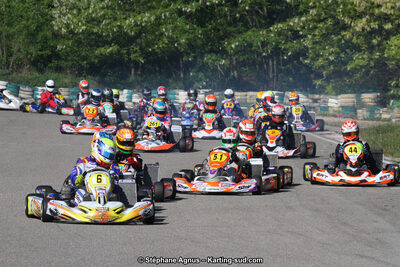 29 & 30/04/2017 : 3ème manche du Championnat du Sud 2017 à Alès et Championnat de Ligue Rhône-Alpes (Photos Stéphane Agnus) 2017 — karting