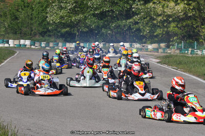29 & 30/04/2017 : 3ème manche du Championnat du Sud 2017 à Alès et Championnat de Ligue Rhône-Alpes (Photos Stéphane Agnus) 2017 — karting