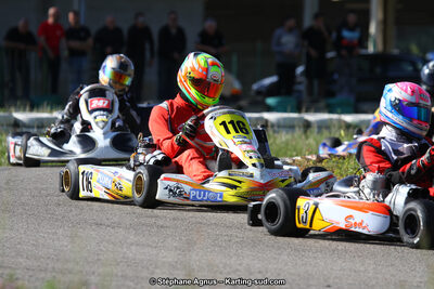 29 & 30/04/2017 : 3ème manche du Championnat du Sud 2017 à Alès et Championnat de Ligue Rhône-Alpes (Photos Stéphane Agnus) 2017 — karting