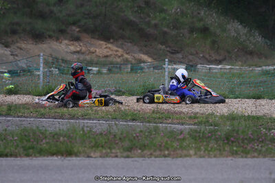 29 & 30/04/2017 : 3ème manche du Championnat du Sud 2017 à Alès et Championnat de Ligue Rhône-Alpes (Photos Stéphane Agnus) 2017 — karting
