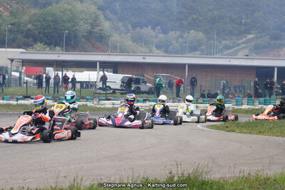 29 & 30/04/2017 : 3ème manche du Championnat du Sud 2017 à Alès et Championnat de Ligue Rhône-Alpes (Photos Stéphane Agnus) 2017 — karting
