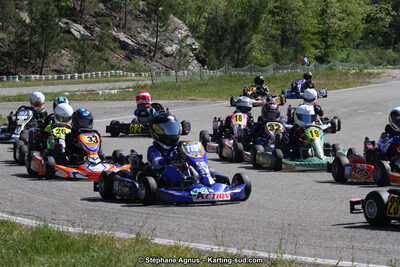29 & 30/04/2017 : 3ème manche du Championnat du Sud 2017 à Alès et Championnat de Ligue Rhône-Alpes (Photos Stéphane Agnus) 2017 — karting