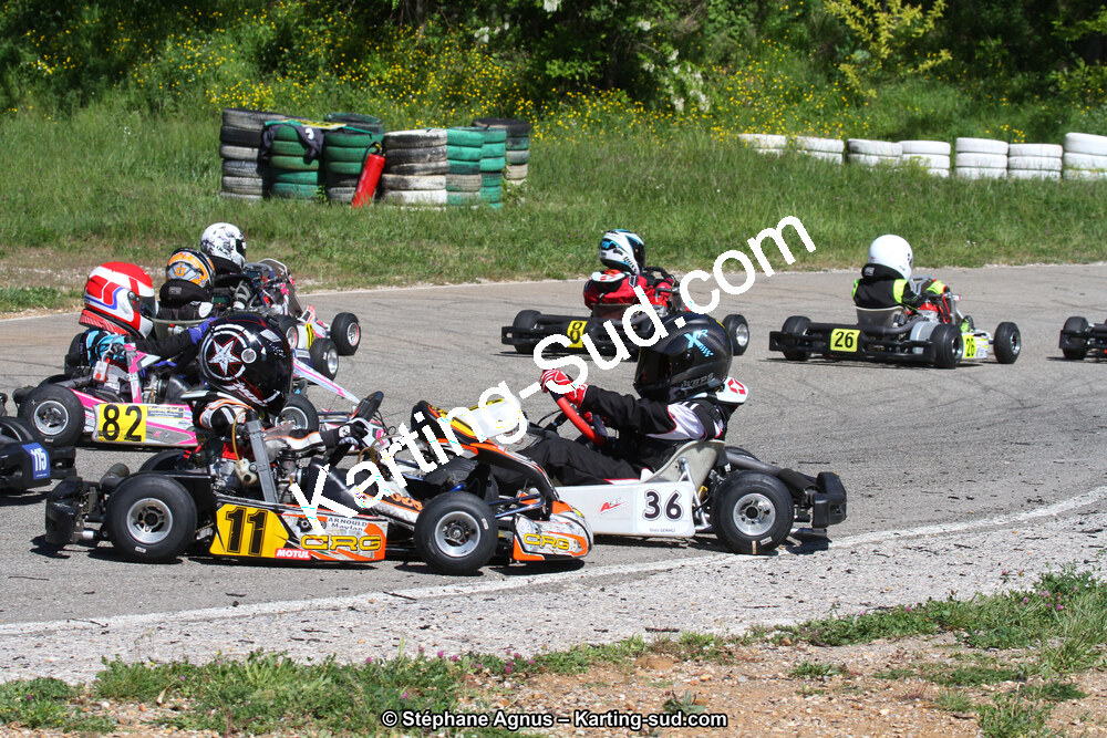 29 & 30/04/2017 : 3ème manche du Championnat du Sud 2017 à Alès et Championnat de Ligue Rhône-Alpes (Photos Stéphane Agnus) 2017 — karting