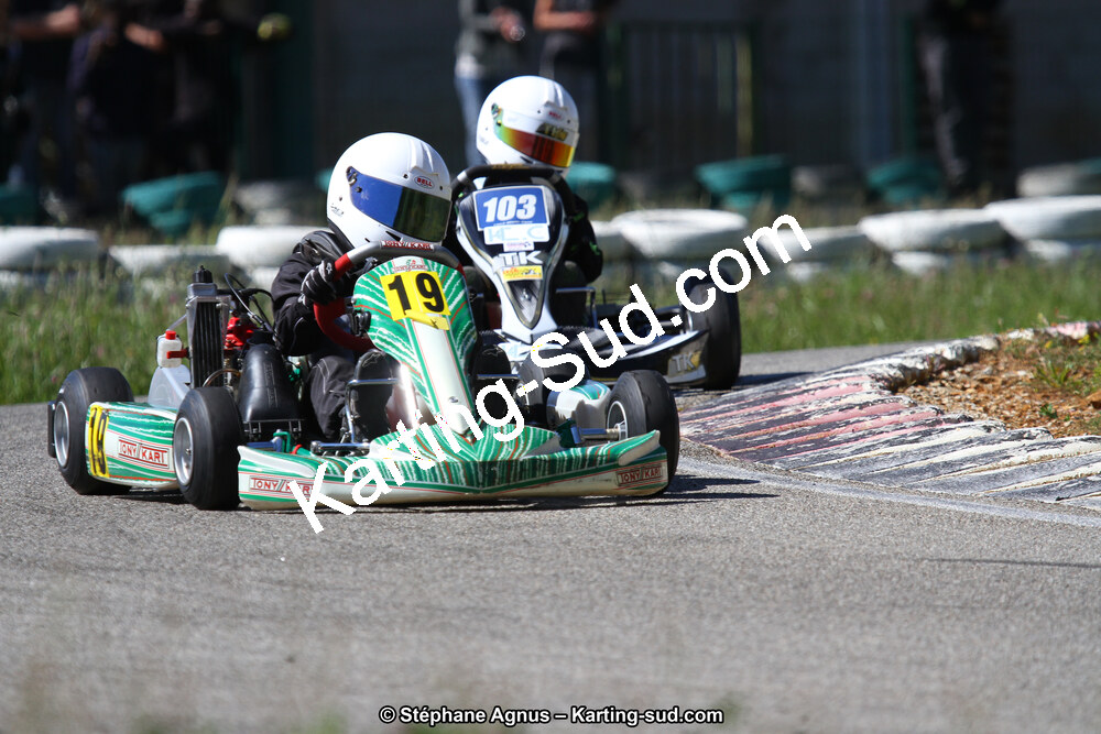 29 & 30/04/2017 : 3ème manche du Championnat du Sud 2017 à Alès et Championnat de Ligue Rhône-Alpes (Photos Stéphane Agnus) 2017 — karting