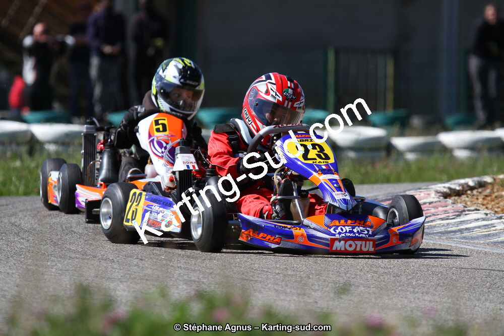 29 & 30/04/2017 : 3ème manche du Championnat du Sud 2017 à Alès et Championnat de Ligue Rhône-Alpes (Photos Stéphane Agnus) 2017 — karting
