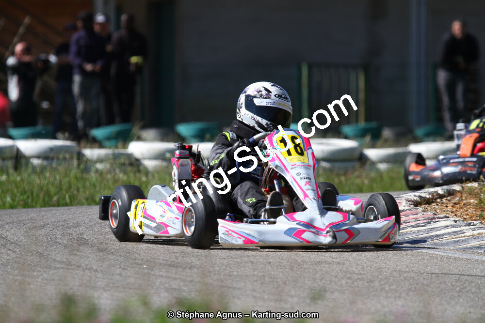 29 & 30/04/2017 : 3ème manche du Championnat du Sud 2017 à Alès et Championnat de Ligue Rhône-Alpes (Photos Stéphane Agnus) 2017 — karting