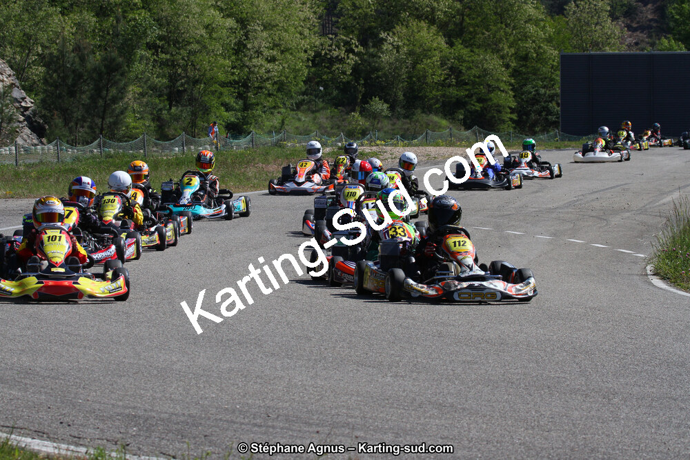 29 & 30/04/2017 : 3ème manche du Championnat du Sud 2017 à Alès et Championnat de Ligue Rhône-Alpes (Photos Stéphane Agnus) 2017 — karting
