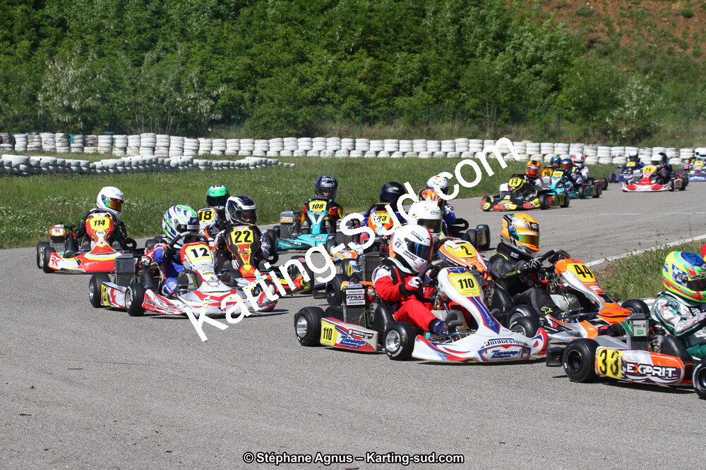 29 & 30/04/2017 : 3ème manche du Championnat du Sud 2017 à Alès et Championnat de Ligue Rhône-Alpes (Photos Stéphane Agnus) 2017 — karting