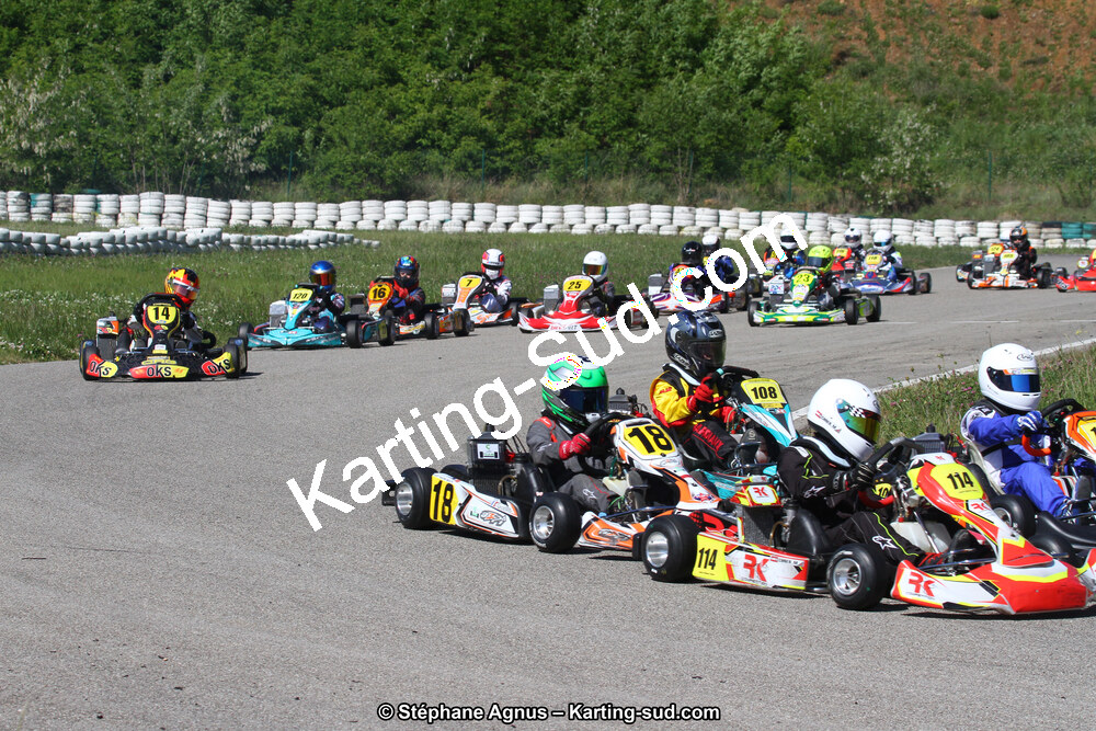 29 & 30/04/2017 : 3ème manche du Championnat du Sud 2017 à Alès et Championnat de Ligue Rhône-Alpes (Photos Stéphane Agnus) 2017 — karting