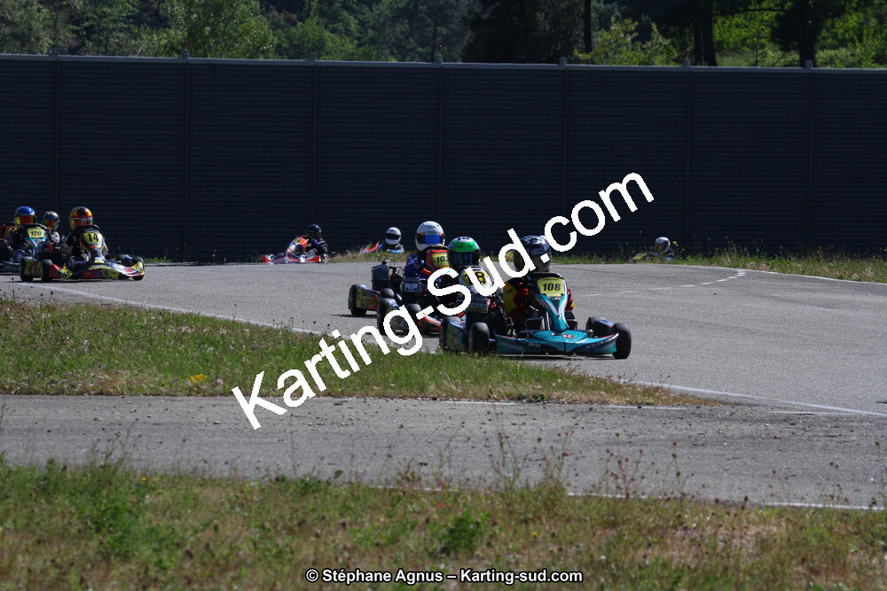 29 & 30/04/2017 : 3ème manche du Championnat du Sud 2017 à Alès et Championnat de Ligue Rhône-Alpes (Photos Stéphane Agnus) 2017 — karting