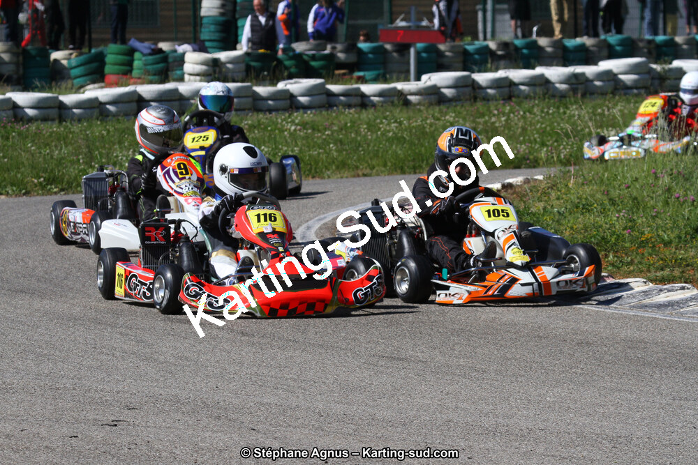 29 & 30/04/2017 : 3ème manche du Championnat du Sud 2017 à Alès et Championnat de Ligue Rhône-Alpes (Photos Stéphane Agnus) 2017 — karting