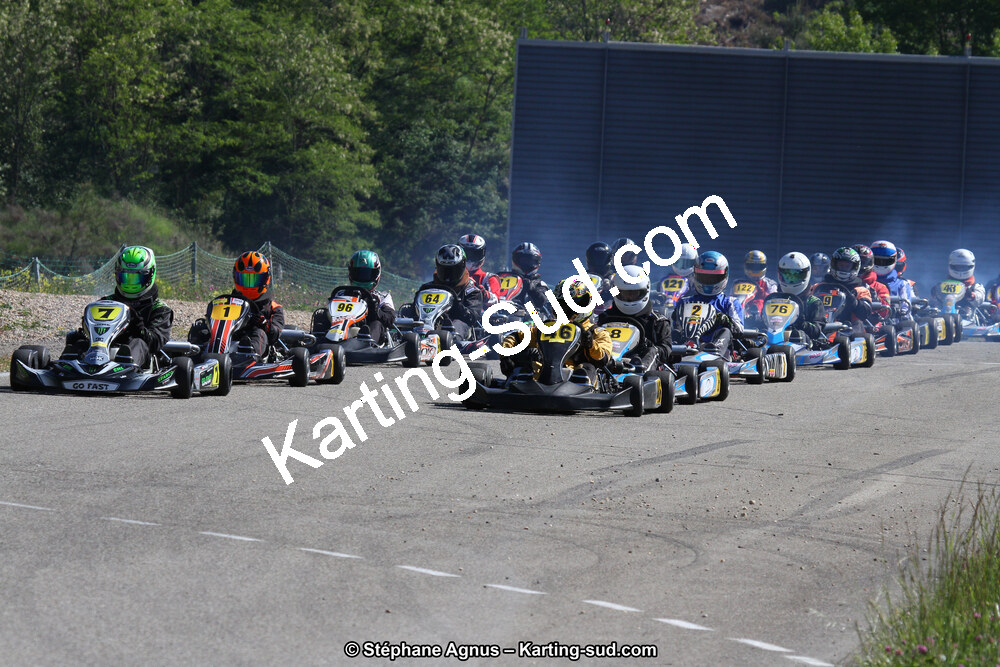29 & 30/04/2017 : 3ème manche du Championnat du Sud 2017 à Alès et Championnat de Ligue Rhône-Alpes (Photos Stéphane Agnus) 2017 — karting