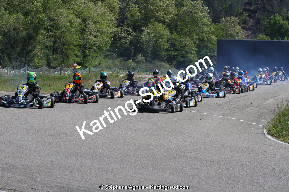 29 & 30/04/2017 : 3ème manche du Championnat du Sud 2017 à Alès et Championnat de Ligue Rhône-Alpes (Photos Stéphane Agnus) 2017 — karting