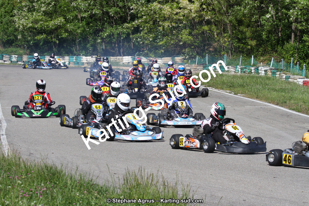 29 & 30/04/2017 : 3ème manche du Championnat du Sud 2017 à Alès et Championnat de Ligue Rhône-Alpes (Photos Stéphane Agnus) 2017 — karting