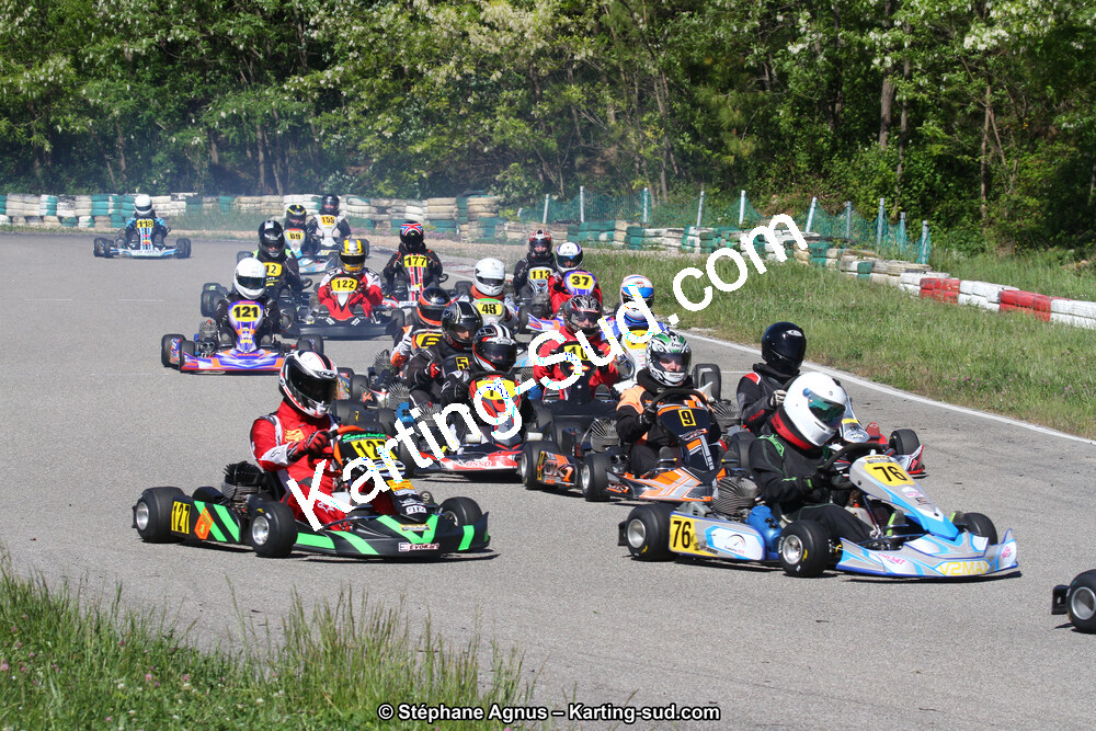 29 & 30/04/2017 : 3ème manche du Championnat du Sud 2017 à Alès et Championnat de Ligue Rhône-Alpes (Photos Stéphane Agnus) 2017 — karting