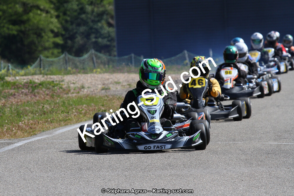 29 & 30/04/2017 : 3ème manche du Championnat du Sud 2017 à Alès et Championnat de Ligue Rhône-Alpes (Photos Stéphane Agnus) 2017 — karting