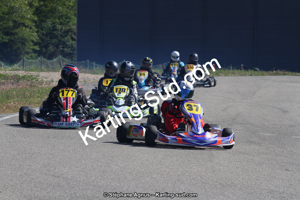 29 & 30/04/2017 : 3ème manche du Championnat du Sud 2017 à Alès et Championnat de Ligue Rhône-Alpes (Photos Stéphane Agnus) 2017 — karting