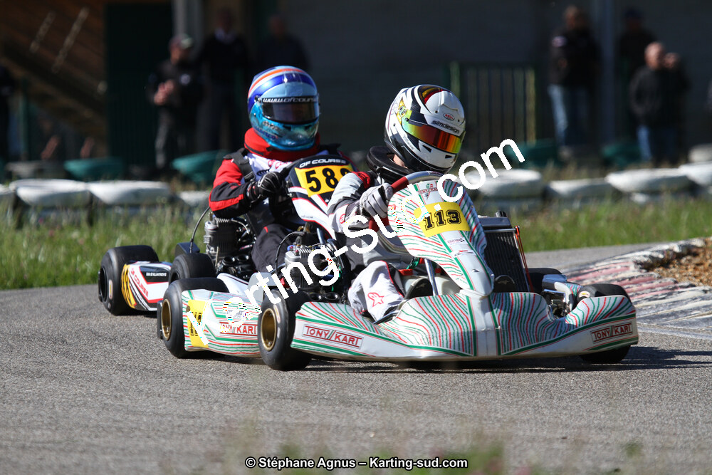 29 & 30/04/2017 : 3ème manche du Championnat du Sud 2017 à Alès et Championnat de Ligue Rhône-Alpes (Photos Stéphane Agnus) 2017 — karting