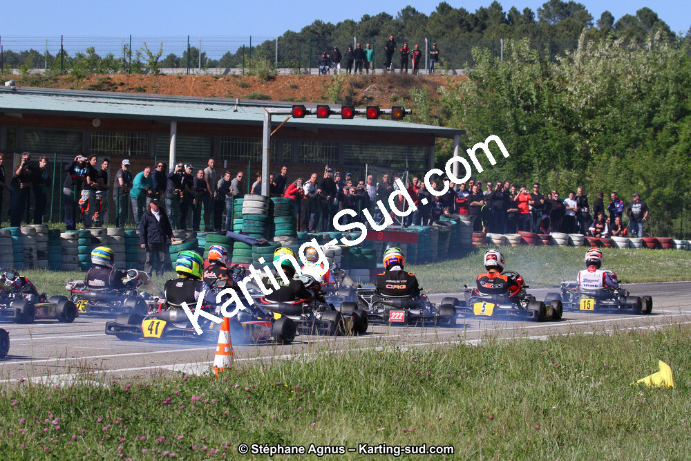 29 & 30/04/2017 : 3ème manche du Championnat du Sud 2017 à Alès et Championnat de Ligue Rhône-Alpes (Photos Stéphane Agnus) 2017 — karting